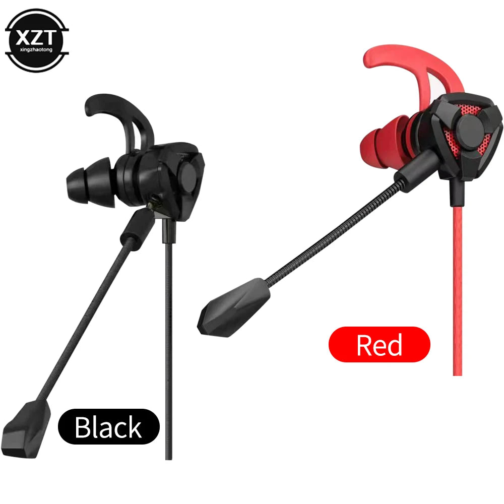 Professional Gamer Earphones - Wired Headset Gaming Earbuds With Mic For Pubg PS4 CSGO Casque Phone Tablet Laptop Universal Game