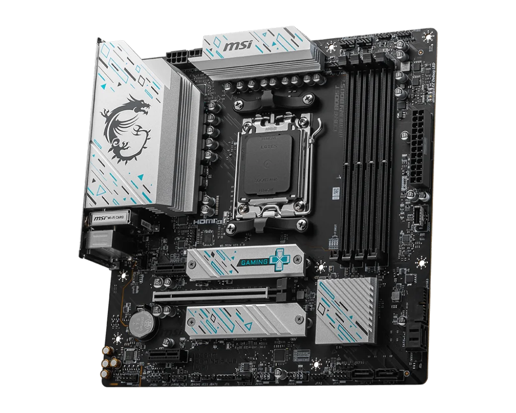 NEW MSI B650M GAMING PLUS WIFI AMD B650 Supports DDR5 7200+MHz (OC) 192GB AMD Ryzen ™ 7000 8000 Series Motherboard Socket AM5